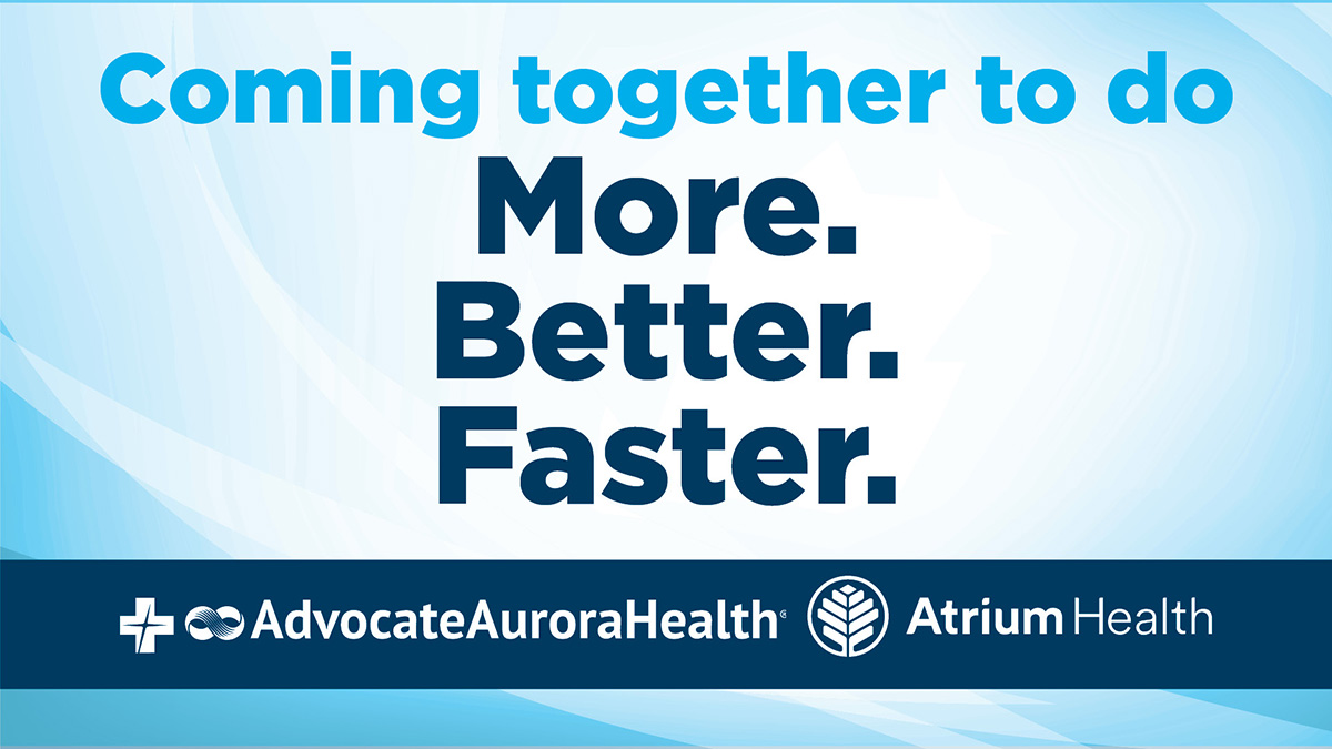 Advocate Aurora Health and Atrium Health to combine