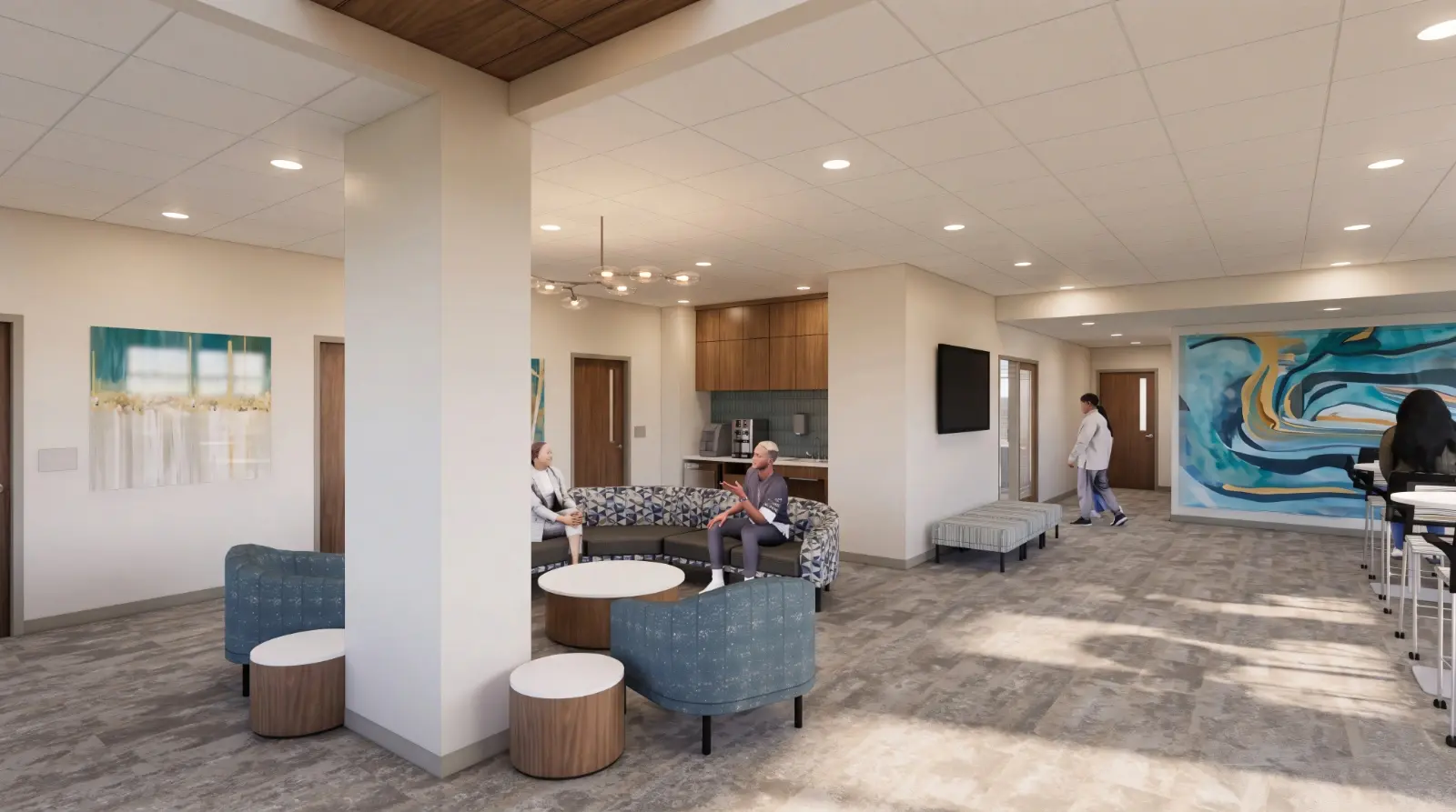 The Beacon waiting room