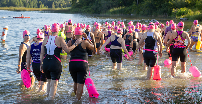 The Triathlon swim