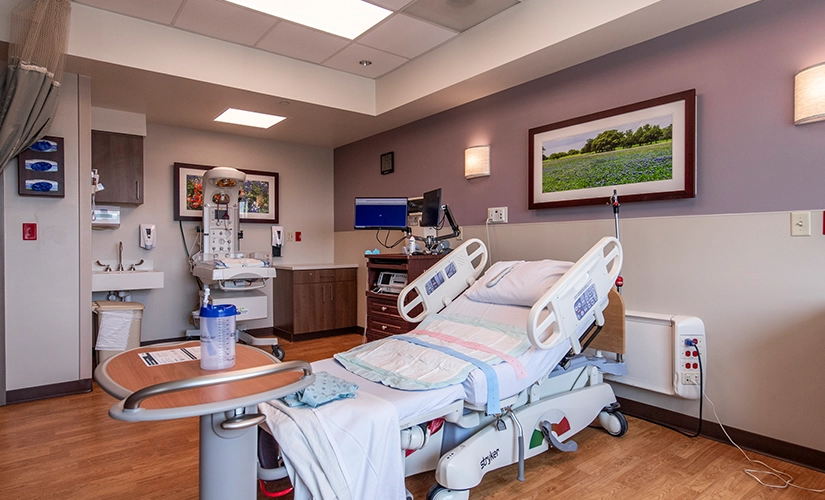 Kenosha birthing center private room